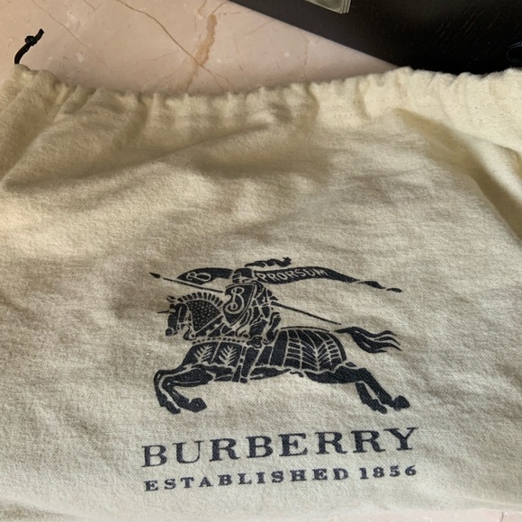 Burberry supernova check pochette with gunmetal - Picture 10 of 10